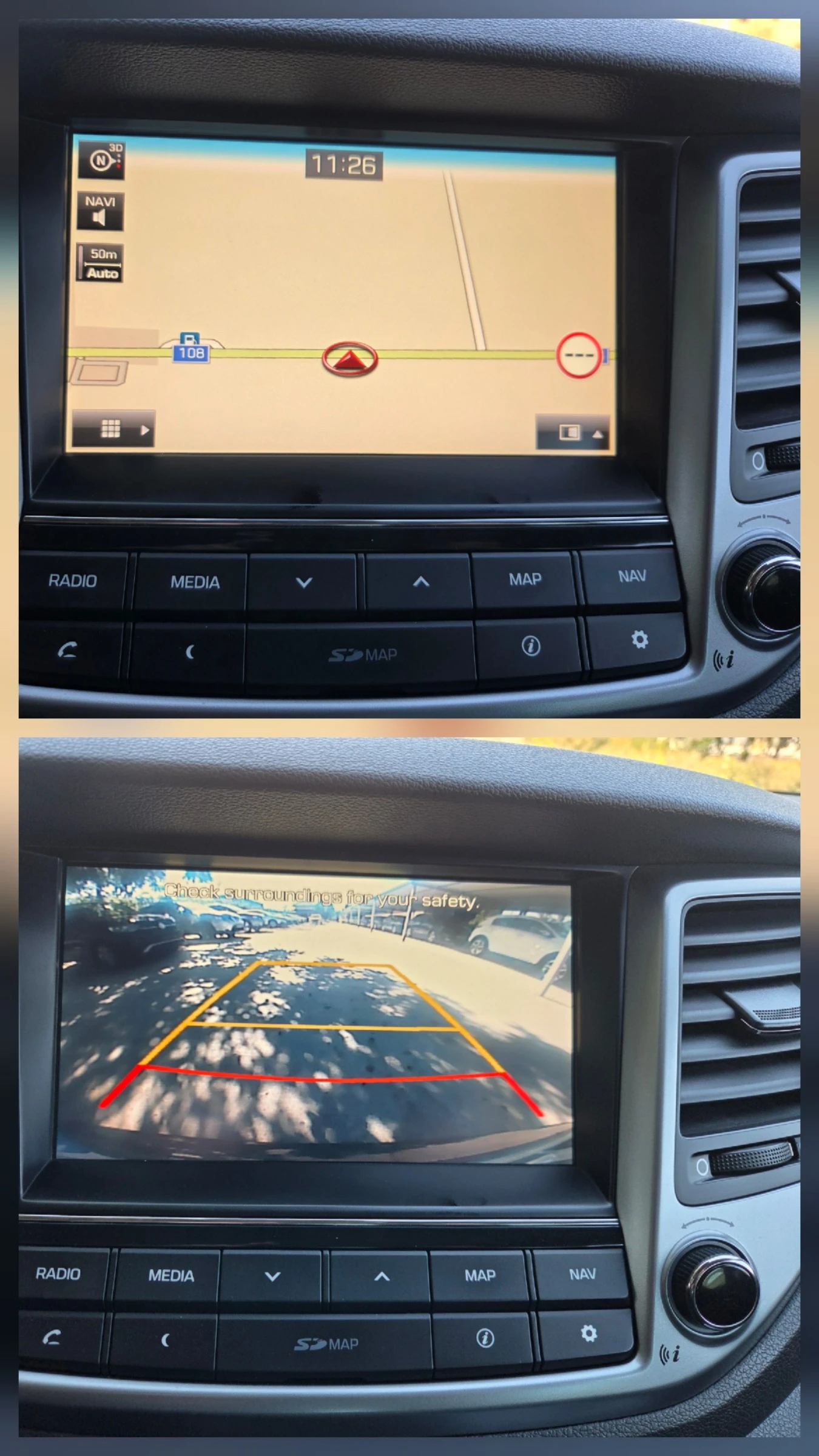 Hyundai Tucson 1.7 CRDI * * KAYLESS GO* KAMERA* , снимка 17 - Автомобили и джипове - 56208188
