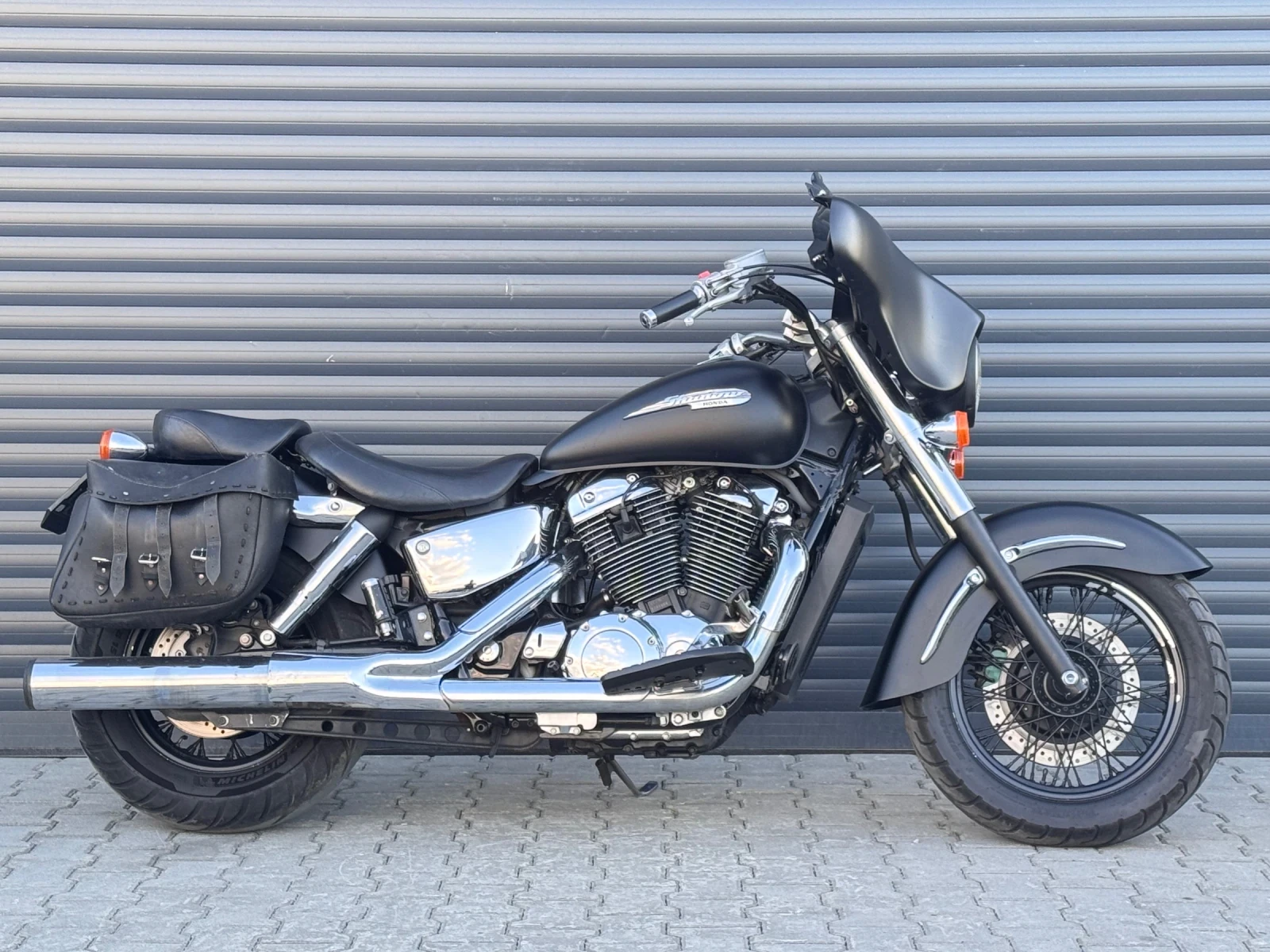 Honda Shadow Black Matt 1100cc, снимка 5 - Мотоциклети и мототехника - 54693289