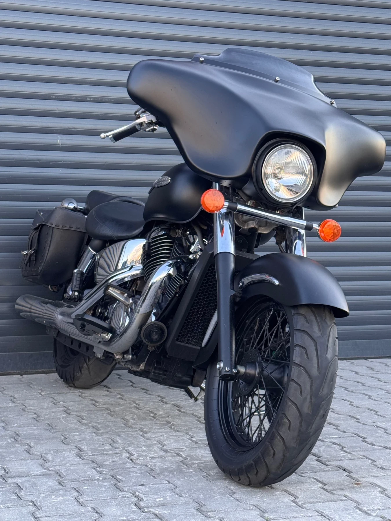 Honda Shadow Black Matt 1100cc, снимка 4 - Мотоциклети и мототехника - 54693289