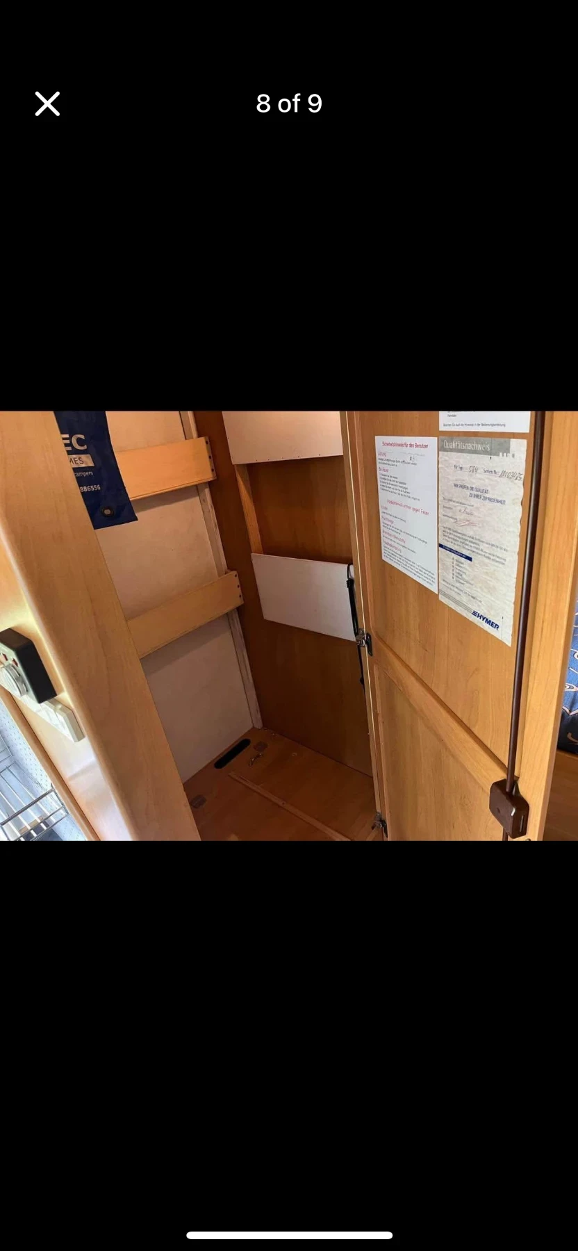 Кемпер HYMER / ERIBA B524 2.8diTD, снимка 9 - Каравани и кемпери - 55506429