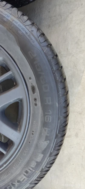 Гуми с джанти Uniroyal 215/60R16, снимка 2 - Гуми и джанти - 49069039