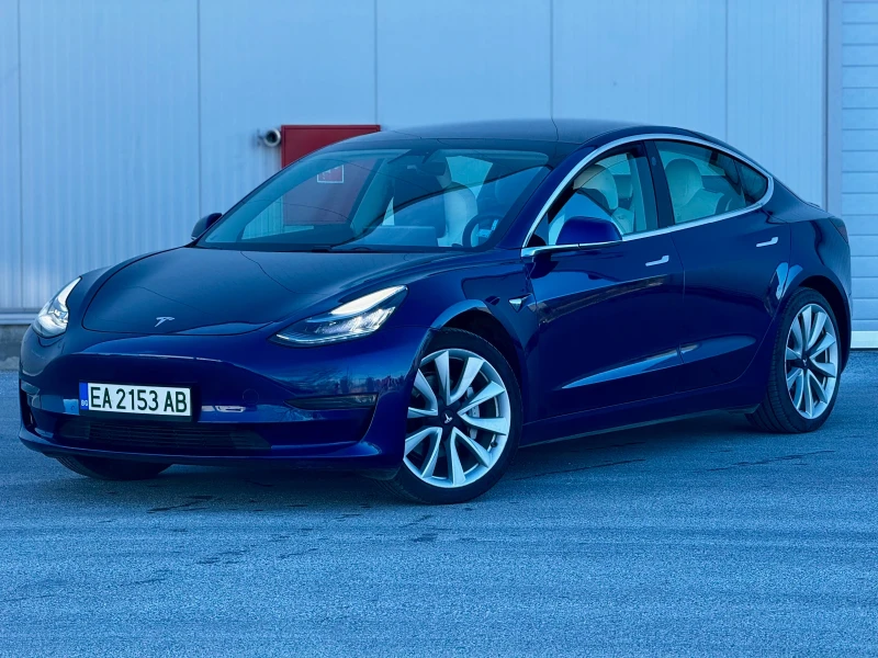 Tesla Model 3 4x4 Long Range 75kw Бяла кожа, снимка 3 - Автомобили и джипове - 48418388