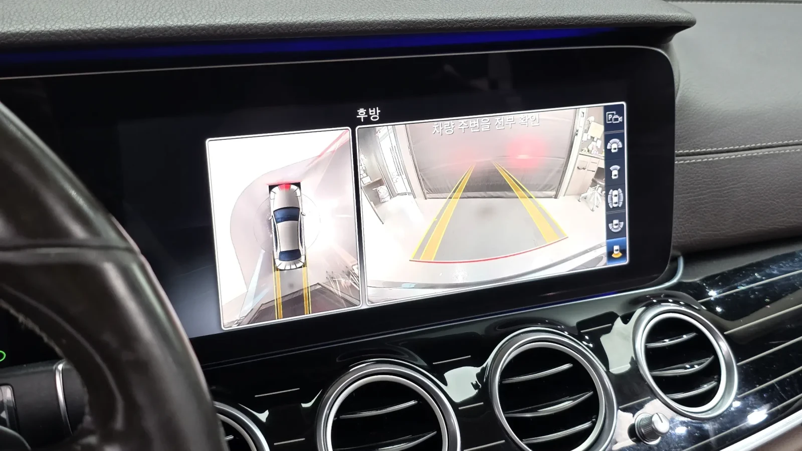 Mercedes-Benz E 450 4MATIC| BURMESTER| DISTRONIC| HUD| ОБДУХ| 360, снимка 11 - Автомобили и джипове - 54620922