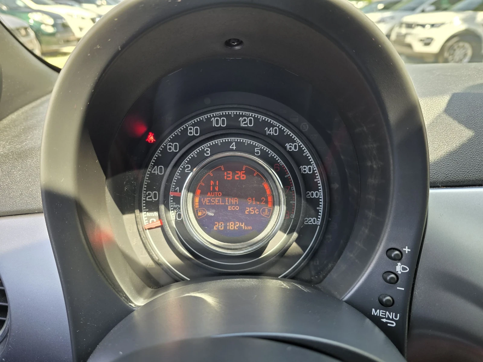 Fiat 500 S 85к.с Панорама Топ състояние , снимка 15 - Автомобили и джипове - 54668539