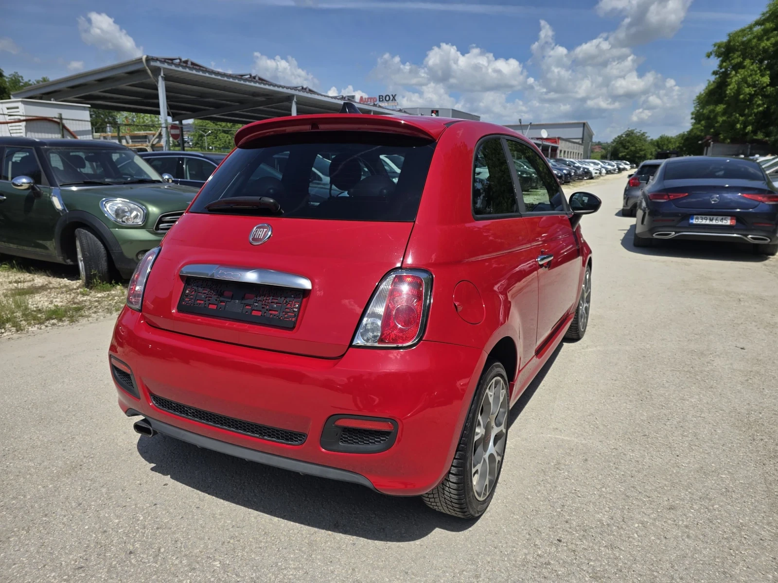 Fiat 500 S 85к.с Панорама Топ състояние , снимка 4 - Автомобили и джипове - 54668539