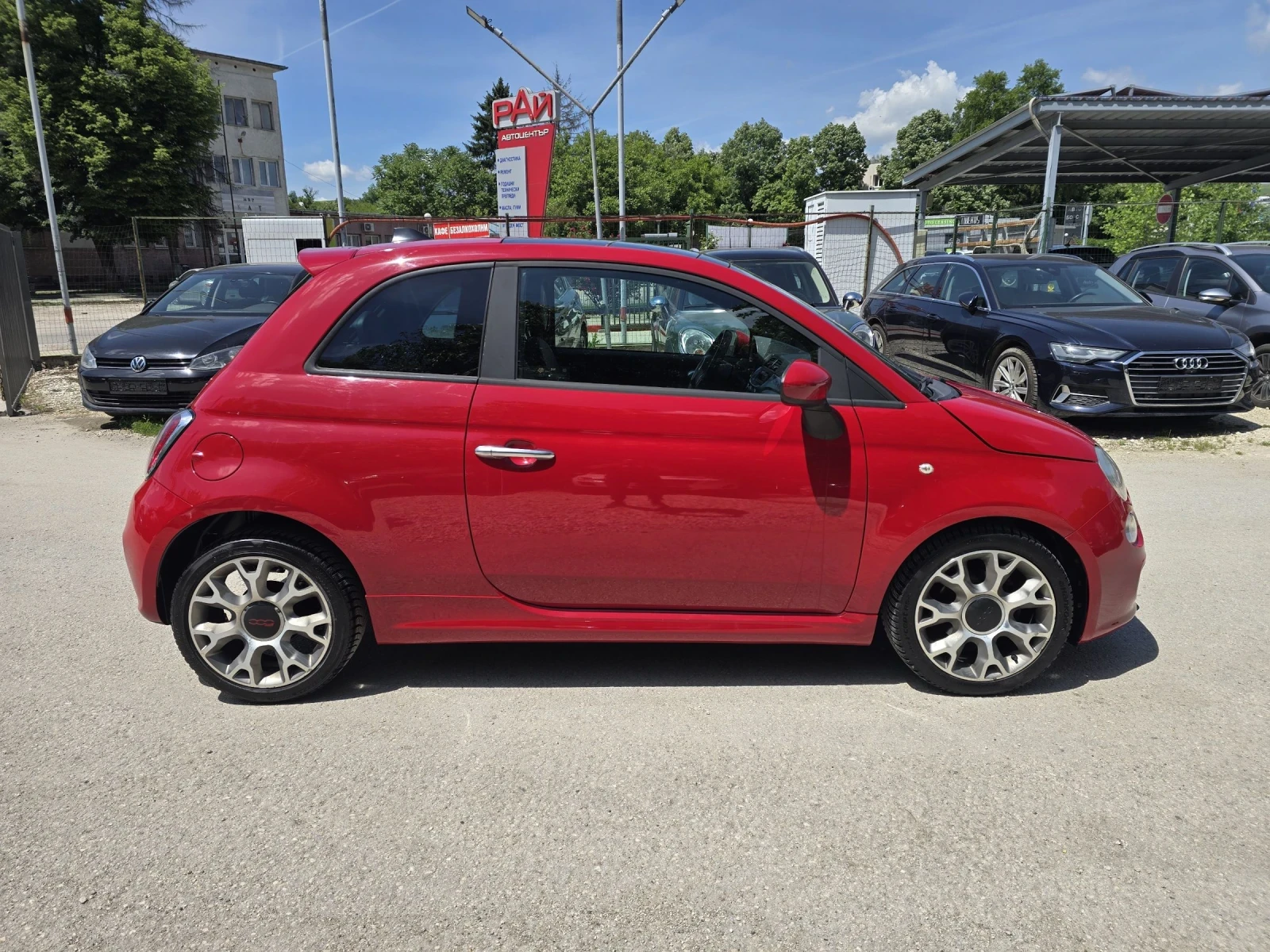 Fiat 500 S 85к.с Панорама Топ състояние , снимка 8 - Автомобили и джипове - 54668539