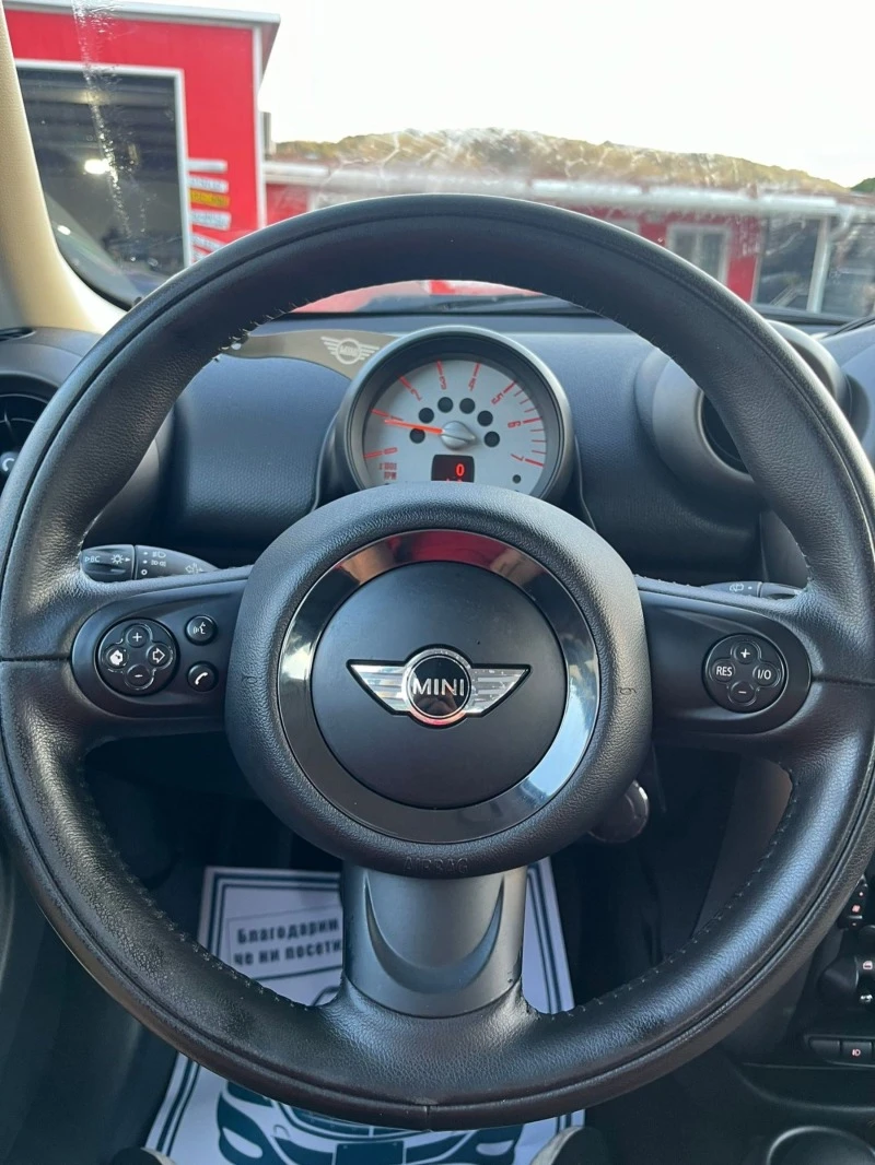 Mini Countryman 1.6D, 4Х4, НОВИ ГУМИ , снимка 11 - Автомобили и джипове - 46575746