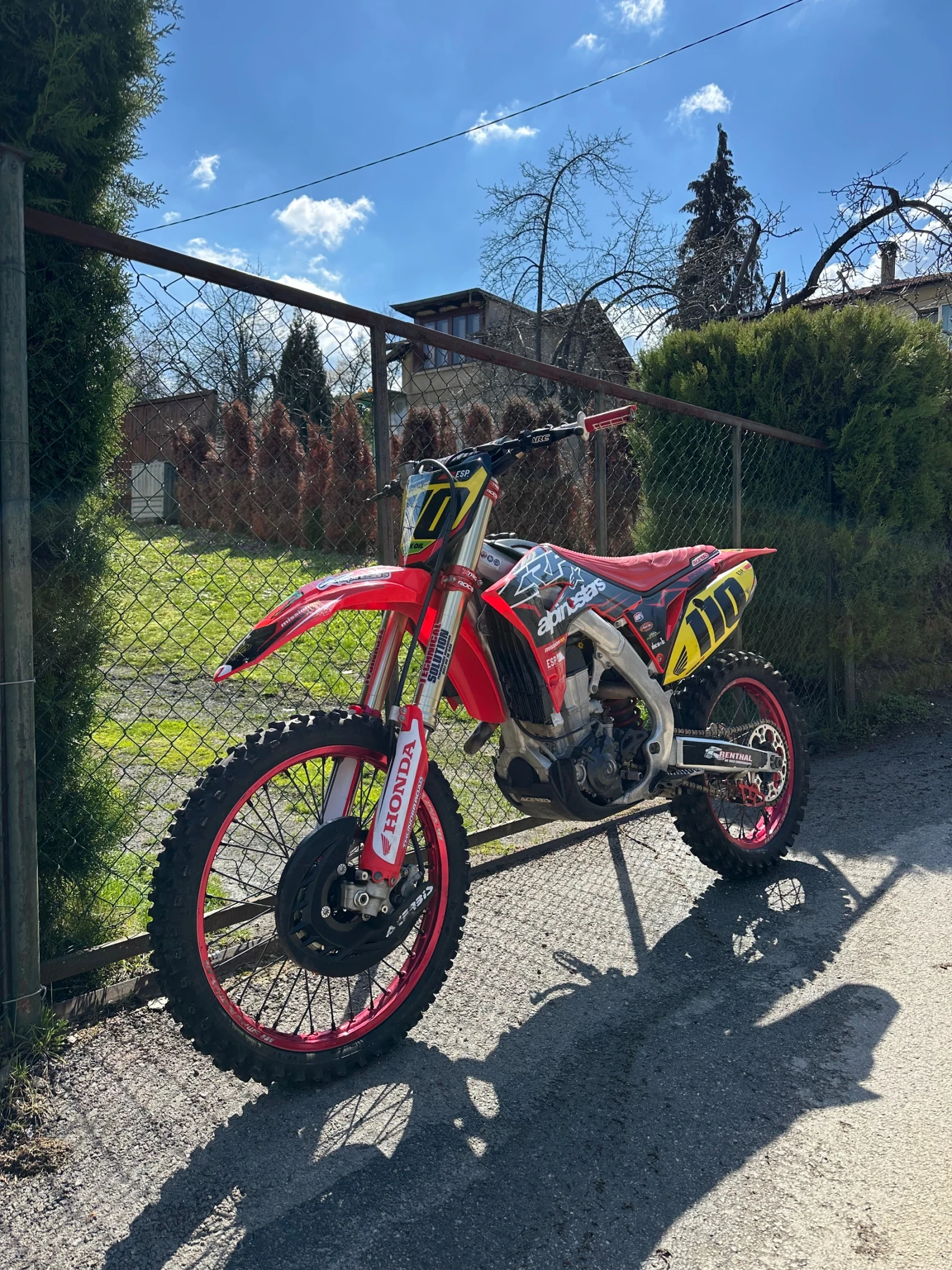Honda Crf 450R, снимка 5 - Мотоциклети и мототехника - 54099099