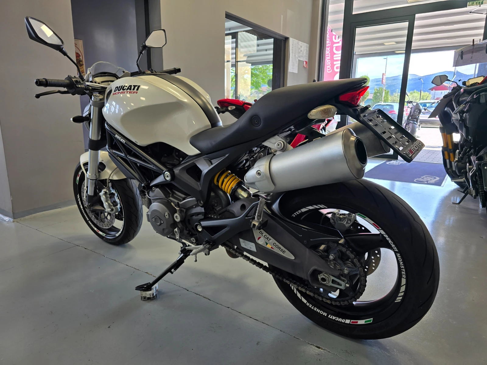 Ducati Monster 696ie, White Pearl! | Mobile.bg � ����������� 5
