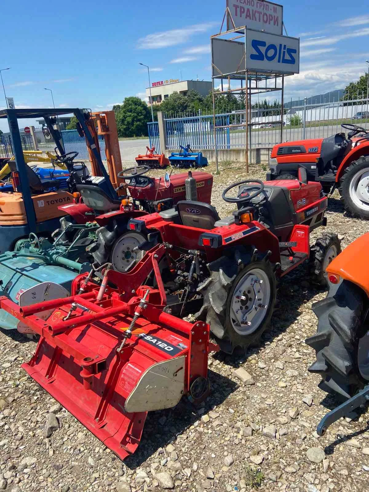 Трактор Yanmar, снимка 5 - Селскостопанска техника - 55006738
