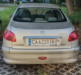 ����� �� �������� �� Peugeot 206 Sedan