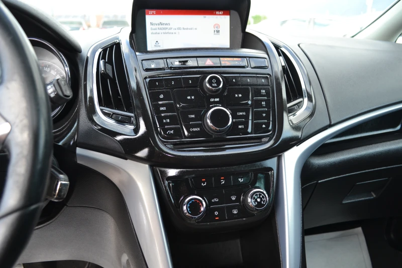 Opel Zafira 1.6-TOURER-METAN, снимка 15 - Автомобили и джипове - 46539842