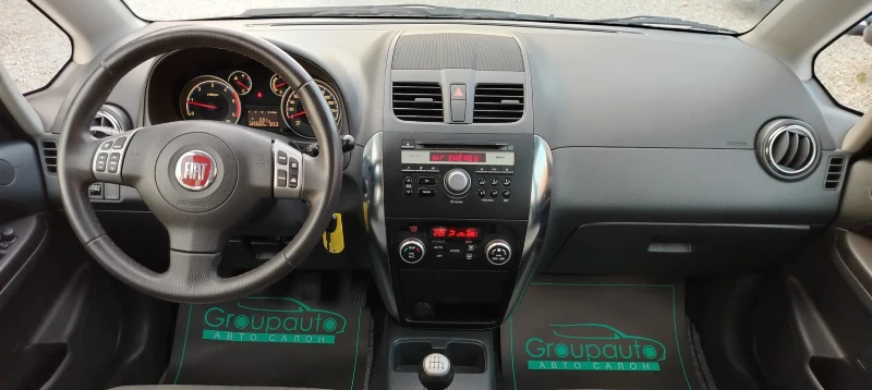 Fiat Sedici 2.0d-136к.с/КЛИМАТРОНИК/4x4/6-СКОРОСТИ!!! , снимка 11 - Автомобили и джипове - 51122222