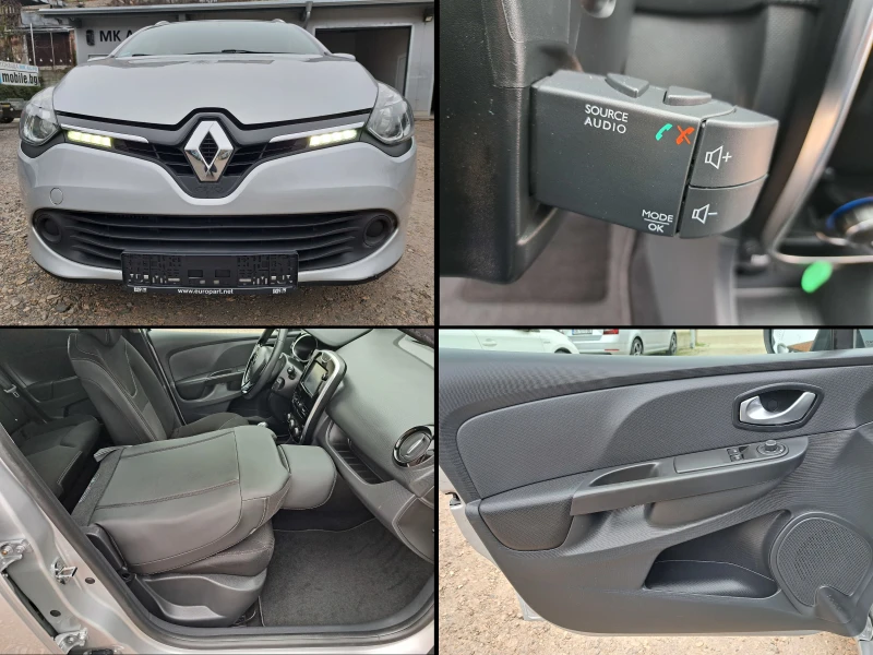 Renault Clio 1.5dCi* КЛИМА* NAVI* ТЕМПОМАТ* ПАРКТР* ГЕРМАНИЯ, снимка 15 - Автомобили и джипове - 53462993