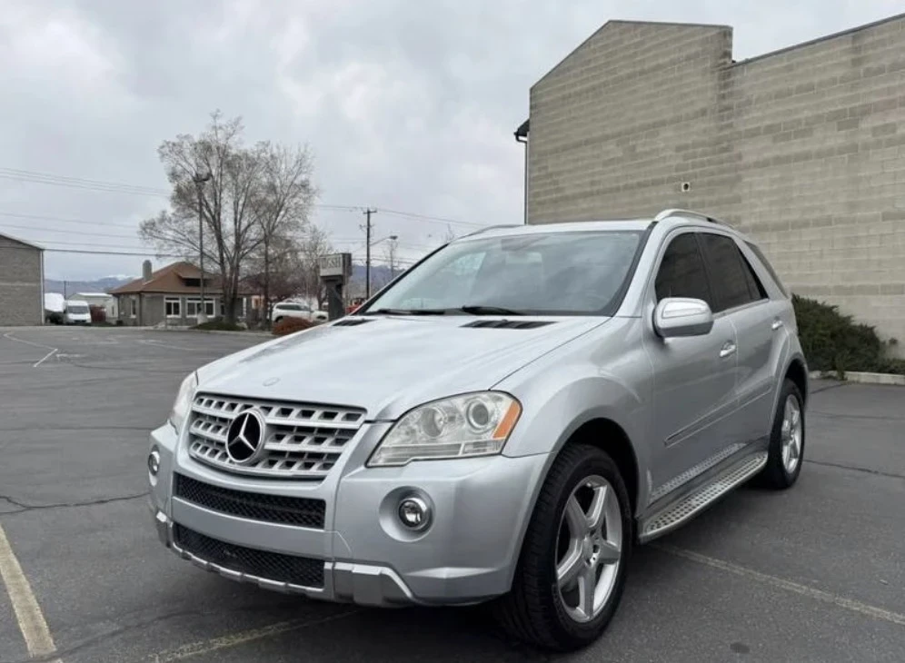 Mercedes-Benz ML 550 AMG * НА ПРУЖИНИ * ШИБИДАХ * БЕЗ ИНЦИДЕНТ * 