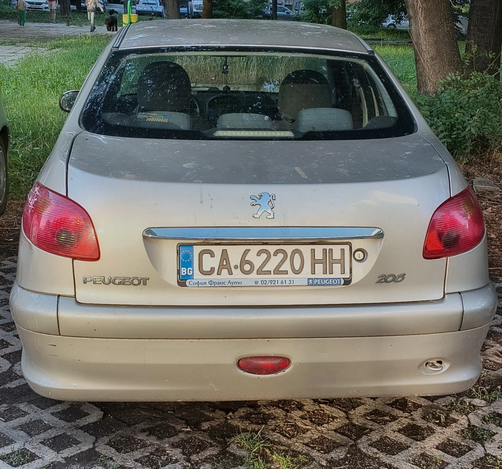 Peugeot 206 Sedan, снимка 2 - Автомобили и джипове - 54888112
