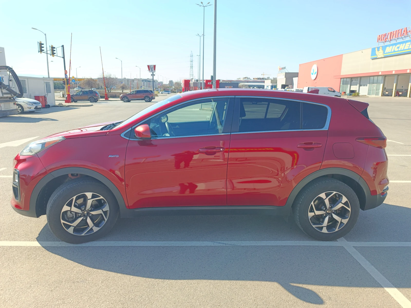 Kia Sportage Kia Sportage...2.4 бензин, 4* 4  181 к автоматик, снимка 5 - Автомобили и джипове - 53830204