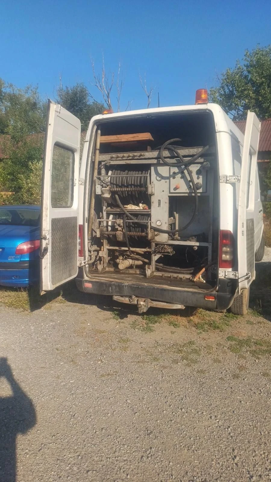 Mercedes-Benz 412 За отпушване на канали, снимка 4 - Камиони - 55683302