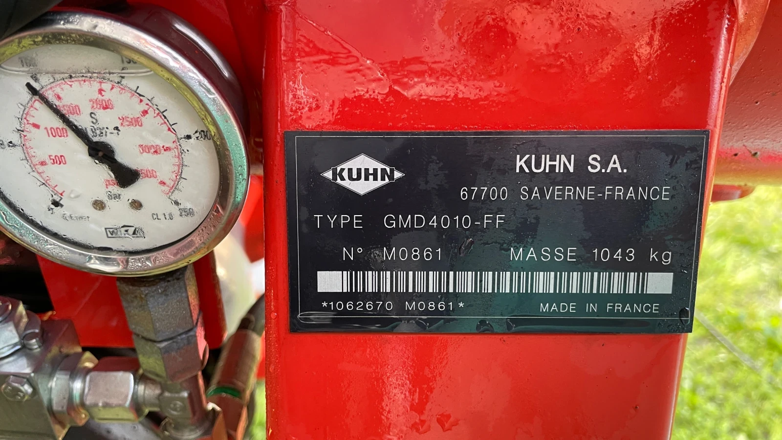 Сенокосачка Друга марка KUHN GMD 4010 LIFT KONTROL, снимка 10 - Селскостопанска техника - 54805924