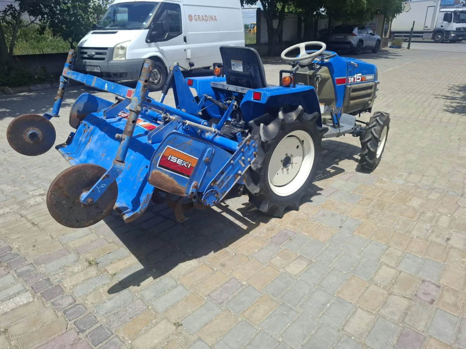 Трактор ISEKI ТМ 15, снимка 4 - Селскостопанска техника - 55278033