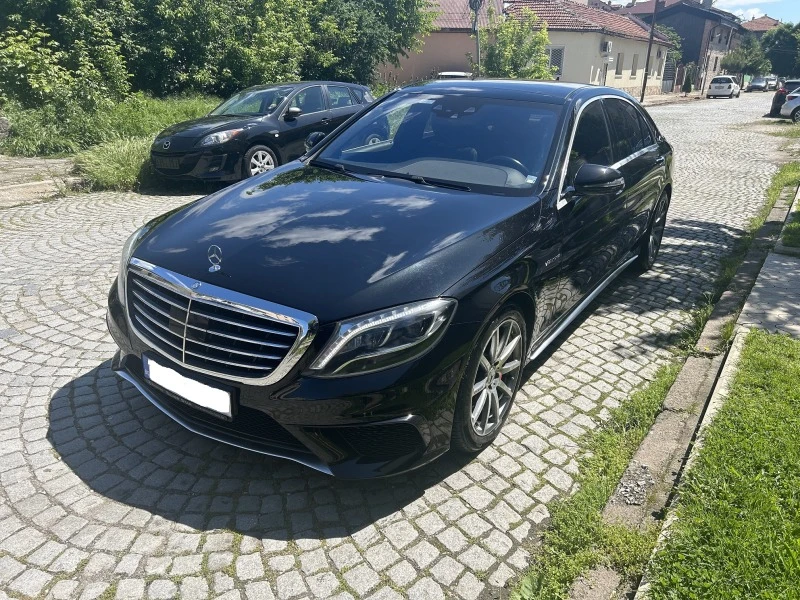 Mercedes-Benz S 63 AMG LONG DESIGNO 3xTV FULL, снимка 2 - Автомобили и джипове - 47006769