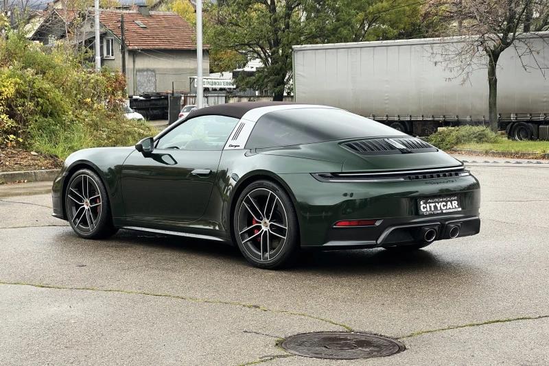 Porsche 911 992.2 TARGA 4 GTS/CARBON DESIGN/BOSE/MATRIX/LIFT/ , снимка 4 - Автомобили и джипове - 52200414