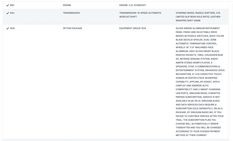 Ford Mustang ECOBOOST* ГОЛЯМА НАВИГАЦИЯ* ПАРКТРОНИК* CARPLAY* , снимка 12 - Автомобили и джипове - 53417193