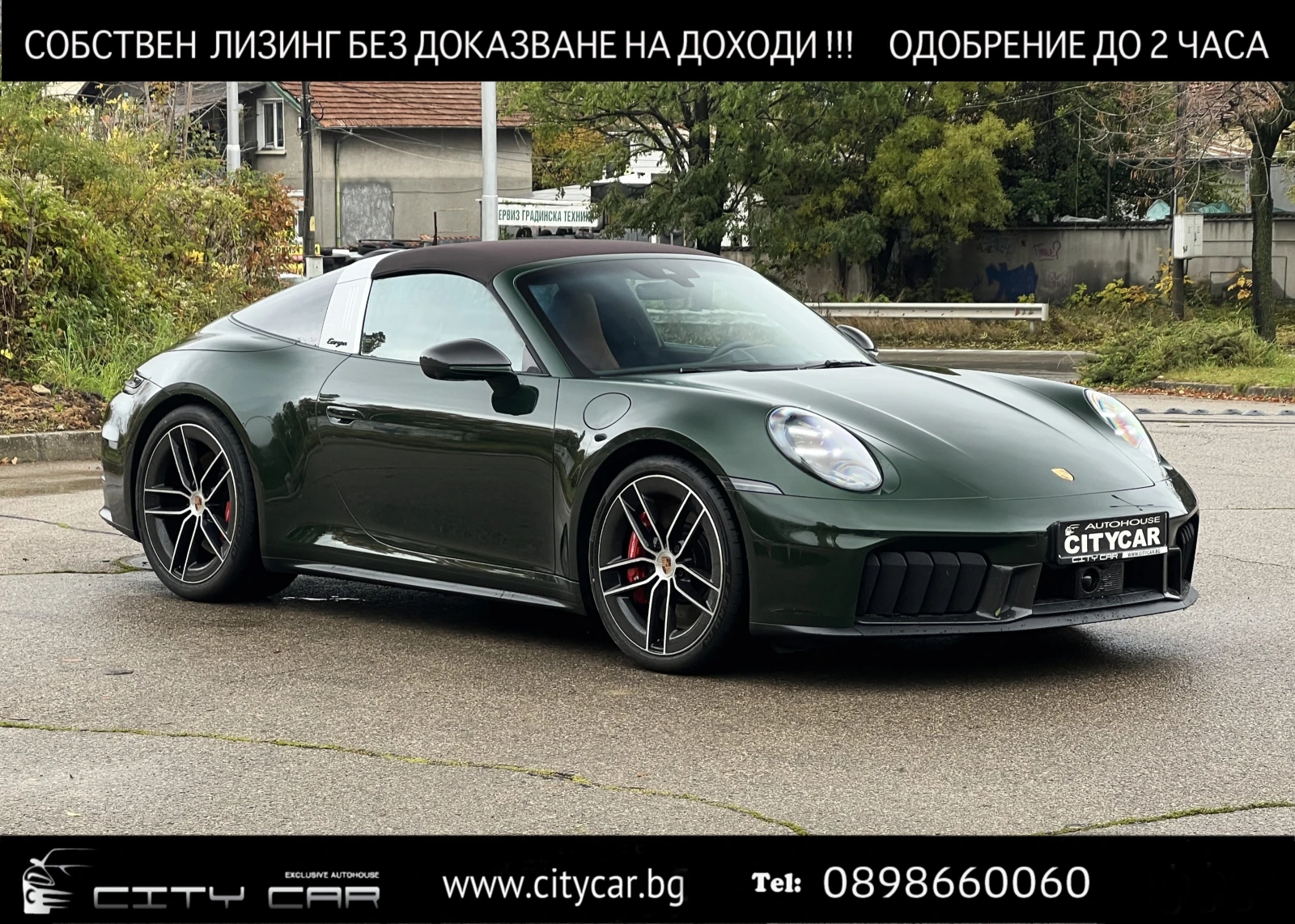 Porsche 911 992.2 TARGA 4 GTS/CARBON DESIGN/BOSE/MATRIX/LIFT/ , снимка 1