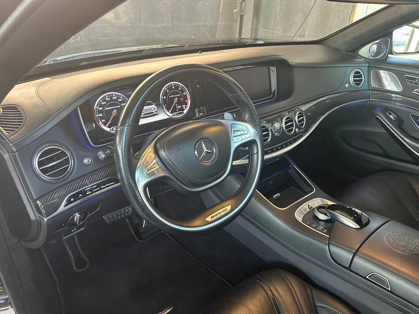 Mercedes-Benz S 63 AMG LONG DESIGNO 3xTV FULL | Mobile.bg � ����������� 11