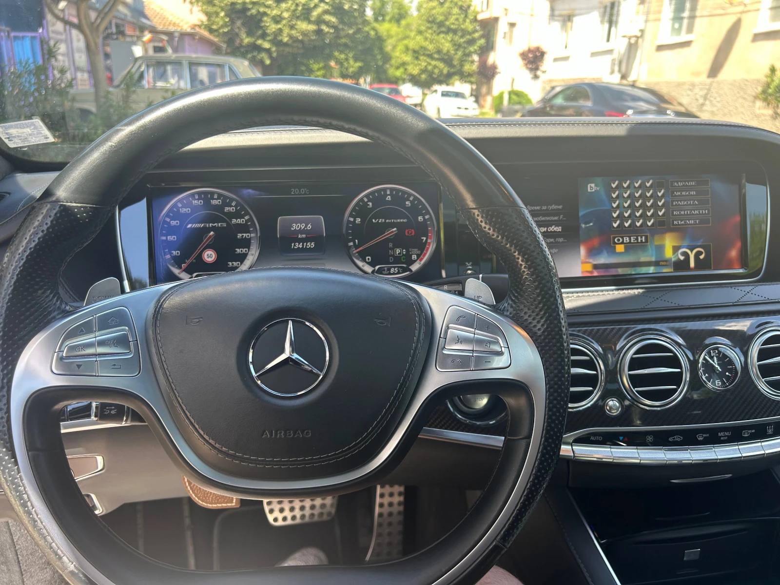 Mercedes-Benz S 63 AMG LONG DESIGNO 3xTV FULL | Mobile.bg � ����������� 17