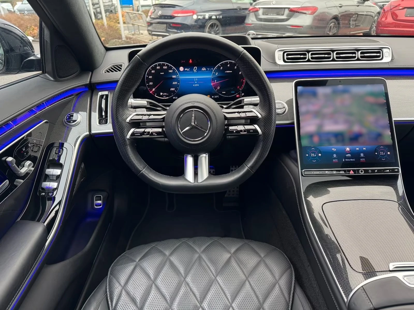 Mercedes-Benz S 580 LONG / AMG / NIGHT / EXCLUSIVE / 4M/ TV/ PANO/ HUD, снимка 10 - Автомобили и джипове - 55936997