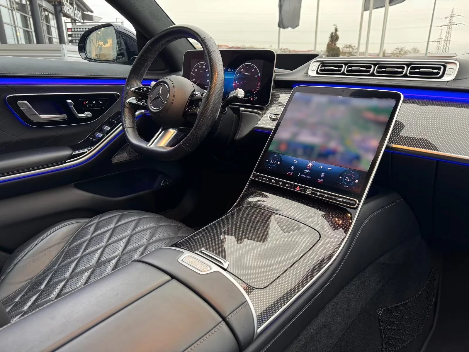Mercedes-Benz S 580 LONG / AMG / NIGHT / EXCLUSIVE / 4M/ TV/ PANO/ HUD, снимка 13 - Автомобили и джипове - 55936997