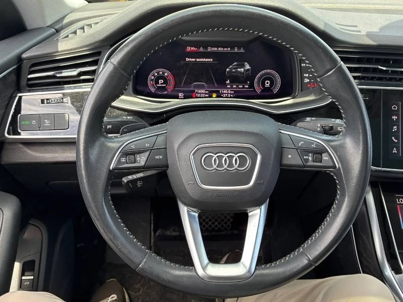 Audi Q8 * ПРЕДСТАВИТЕЛСТВО * 360 * PANO * ОБДУХВАНЕ, снимка 10 - Автомобили и джипове - 54892875