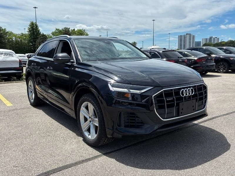 Audi Q8 * ПРЕДСТАВИТЕЛСТВО * 360 * PANO * ОБДУХВАНЕ, снимка 3 - Автомобили и джипове - 54892875
