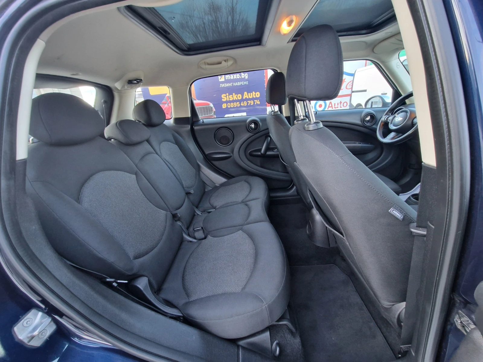 Mini Countryman 1.6D-ОБСЛУЖЕН-100% РЕАЛНИ КМ!ВС.ПЛАТЕНО!, снимка 13 - Автомобили и джипове - 54014923