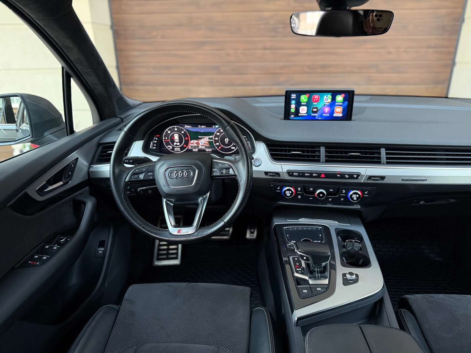 Audi Q7 3.0TDI* S-Line* Завиващ Мост* Доказуеми Км* , снимка 11 - Автомобили и джипове - 54619311