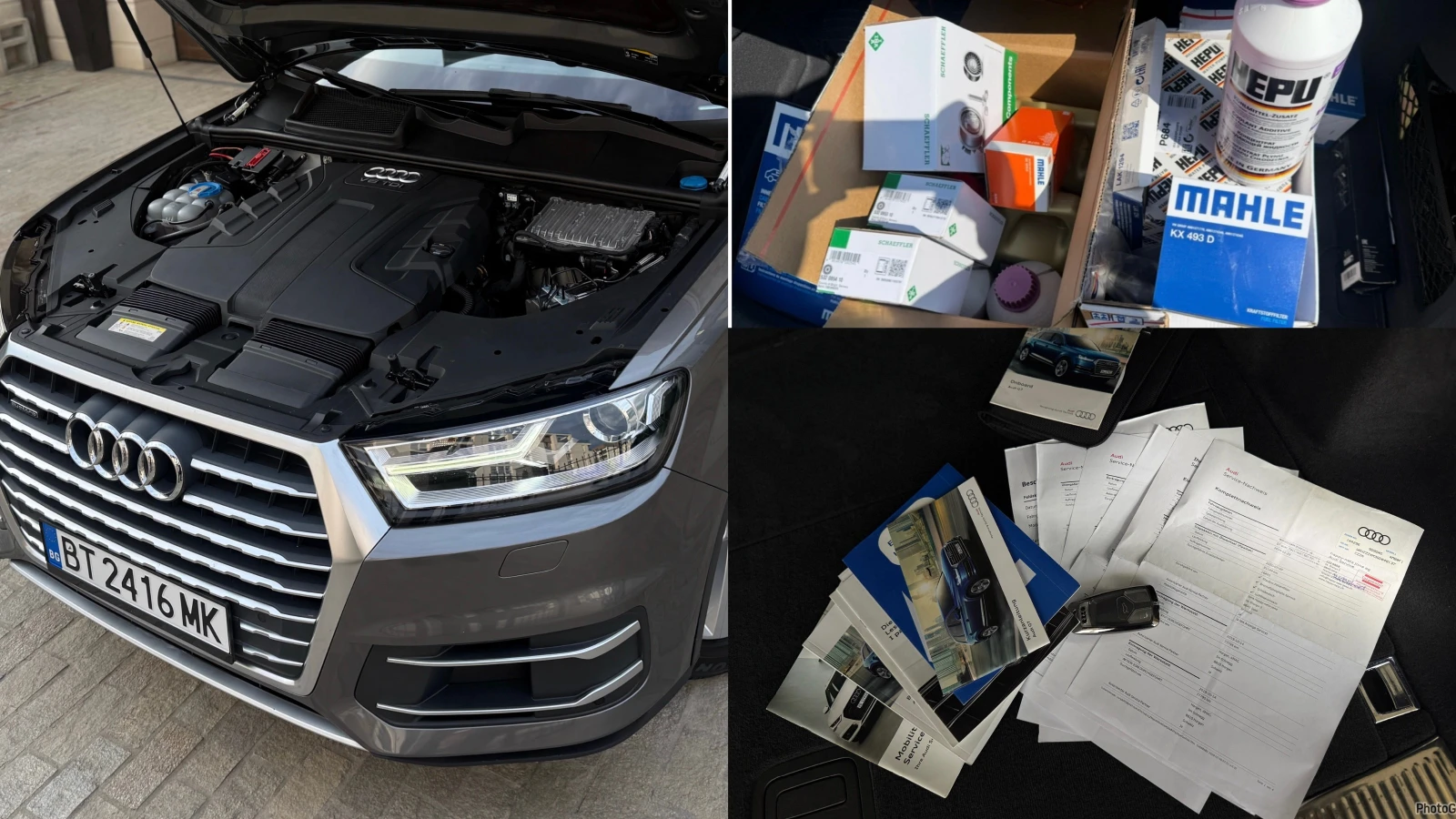 Audi Q7 3.0TDI* S-Line* Завиващ Мост* Доказуеми Км* , снимка 16 - Автомобили и джипове - 54619311