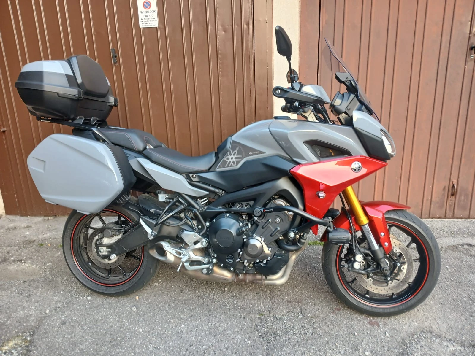 Yamaha Mt-09 Tracer GT - 3 куфара - Сервизна История - изображение 2