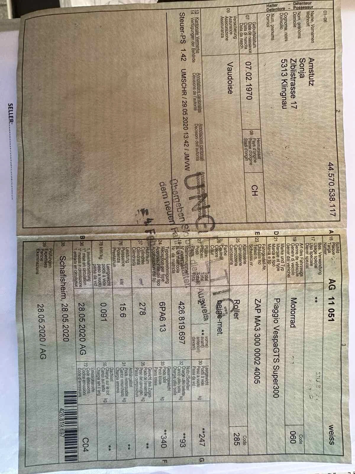 Vespa GTS Vespa GTS SUPER300I.E.  ABS ASR  | Mobile.bg � ����������� 14