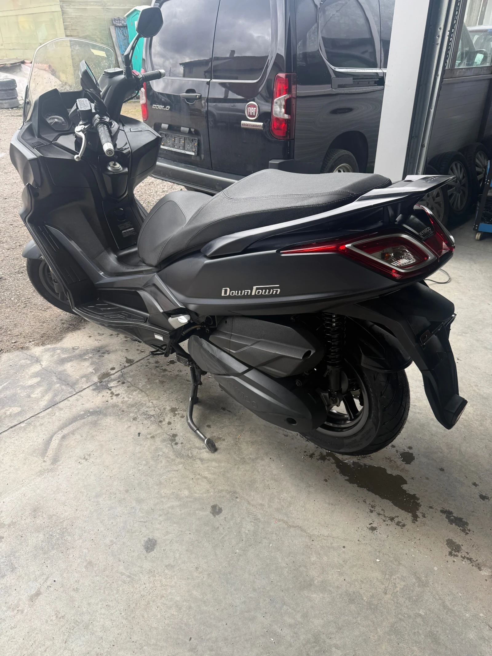 Kymco Downtown 350i ABS-2017г., снимка 5 - Мотоциклети и мототехника - 54081292