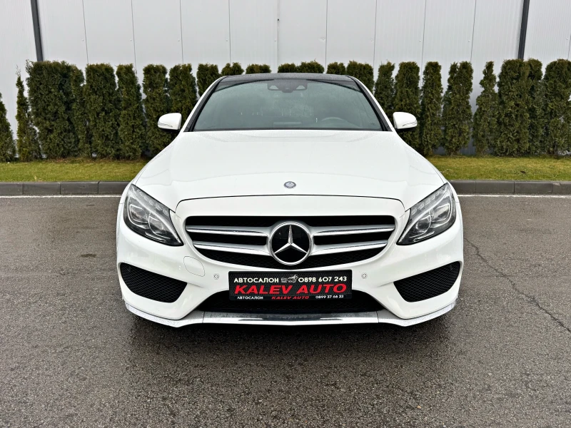 Mercedes-Benz C 200 AMG/7G-Tronic/Burmester/Distronic/HeadUp/ШВЕЙЦАРИЯ, снимка 2 - Автомобили и джипове - 53406730