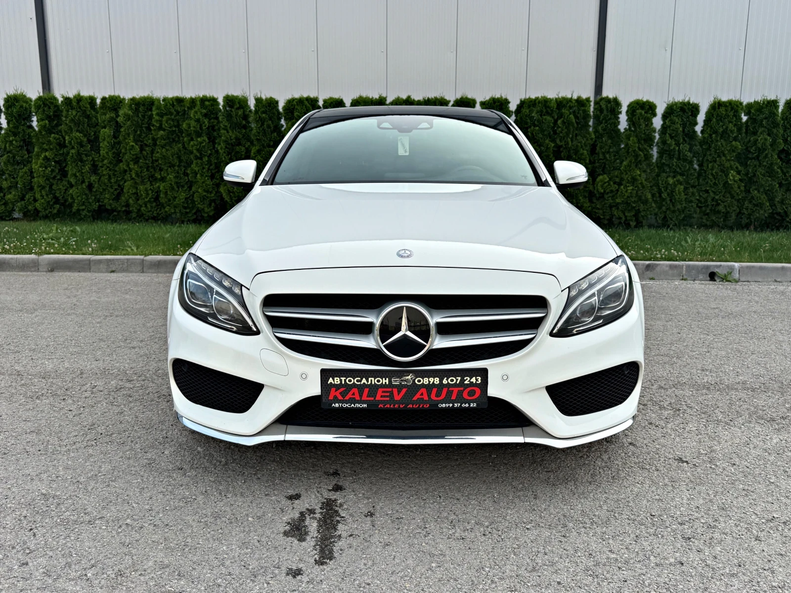 Mercedes-Benz C 200 AMG/7G-Tronic/Burmester/Distronic/HeadUp/ШВЕЙЦАРИЯ, снимка 2 - Автомобили и джипове - 53406730