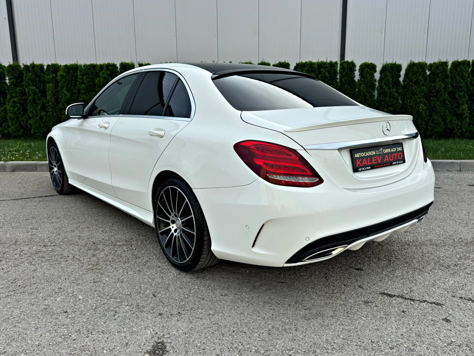 Mercedes-Benz C 200 AMG/7G-Tronic/Burmester/Distronic/HeadUp/ШВЕЙЦАРИЯ, снимка 5 - Автомобили и джипове - 53406730