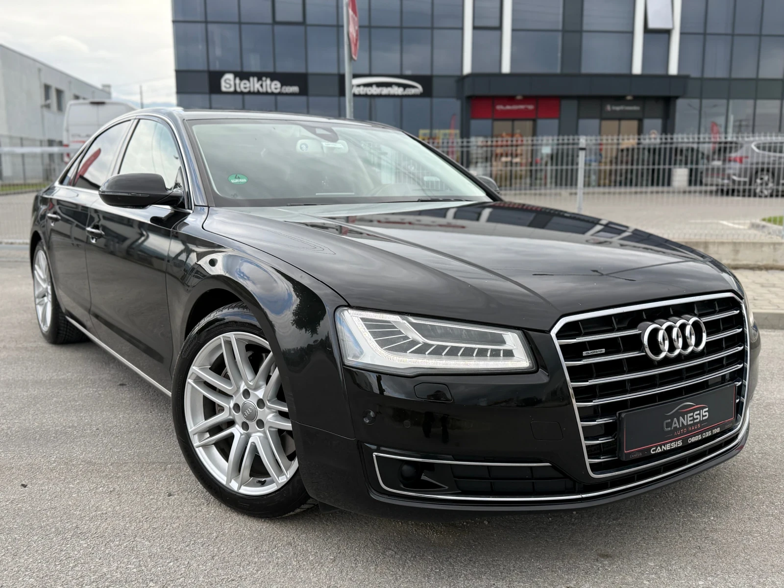 Audi A8 3.0TDI* MATRIX* PODGR* OBDUH* HEAD-UP* NIGHT VISIO, снимка 3 - Автомобили и джипове - 54687780