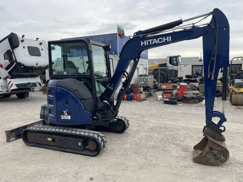 Багер Hitachi ZX 38U -5A, снимка 12 - Индустриална техника - 50177788