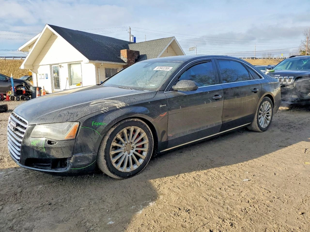 Audi A8 L* Подгреви* Обдух* 360* Пано* Задни ел. седалки, снимка 1