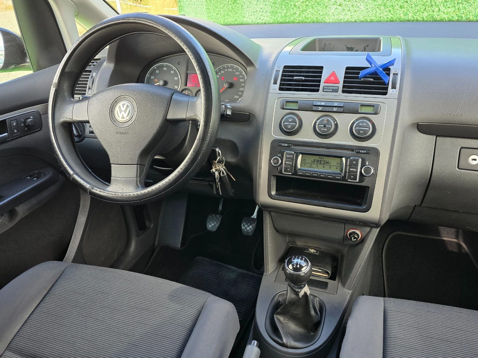 VW Touran 2.0i* 6+ 1* МЕТАН* 109кс | Mobile.bg — изображение 14
