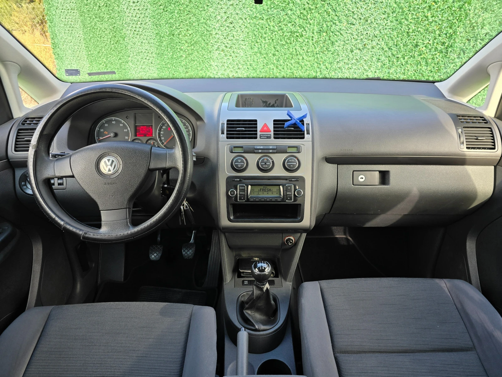 VW Touran 2.0i* 6+ 1* МЕТАН* 109кс | Mobile.bg — изображение 12