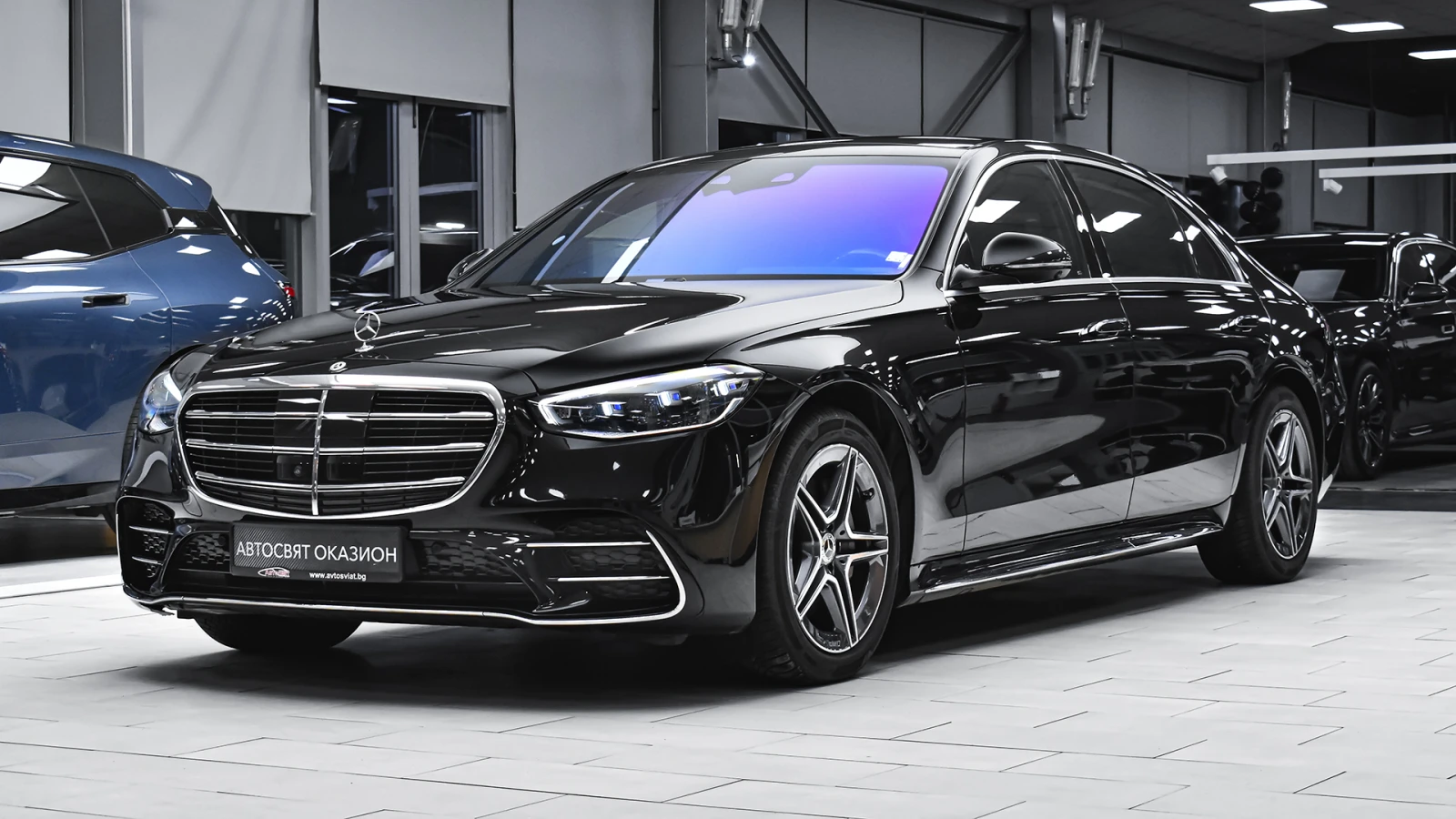 Mercedes-Benz S 450 d L AMG Line 4MATIC EQ Boost, снимка 4 - Автомобили и джипове - 53820057