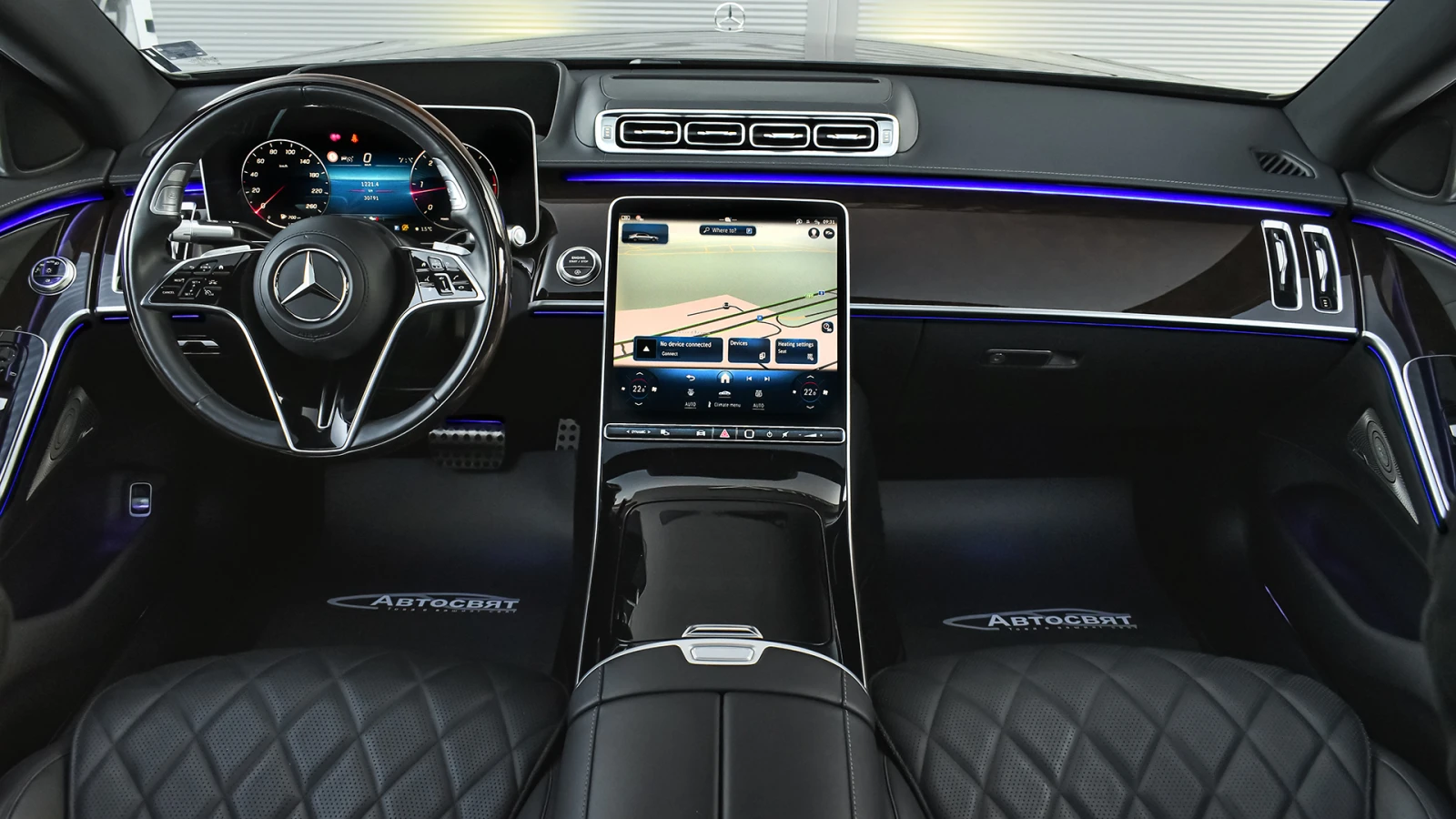 Mercedes-Benz S 450 d L AMG Line 4MATIC EQ Boost, снимка 8 - Автомобили и джипове - 53820057